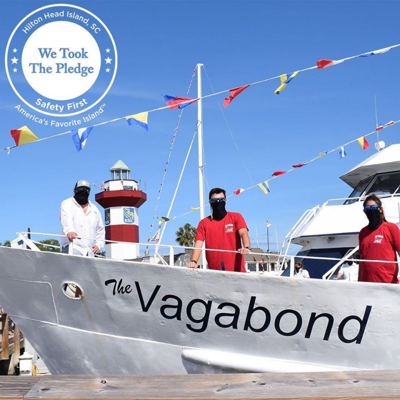 the crew of the vagabond being covid safe