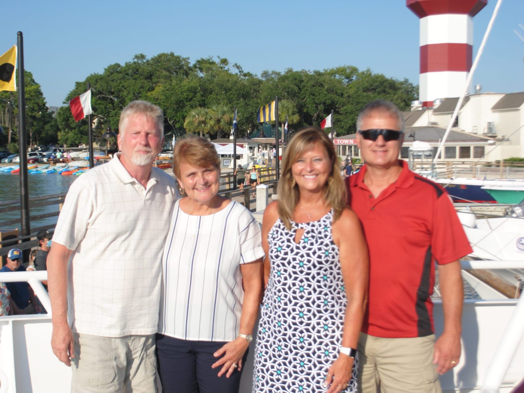 a group of people posing for the camera