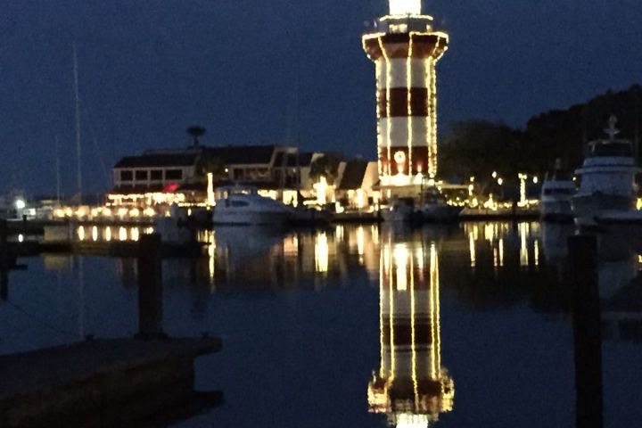 a large bridge lit up at night