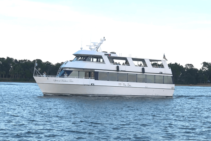 a large ship in a body of water