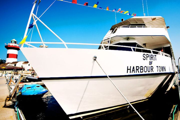 a boat that is floating in the water