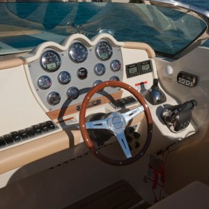 a close up of a motorcycle mirror